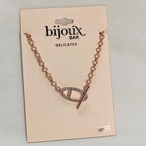 Bijoux Bar Delicates Necklace - NWT - 16" Long